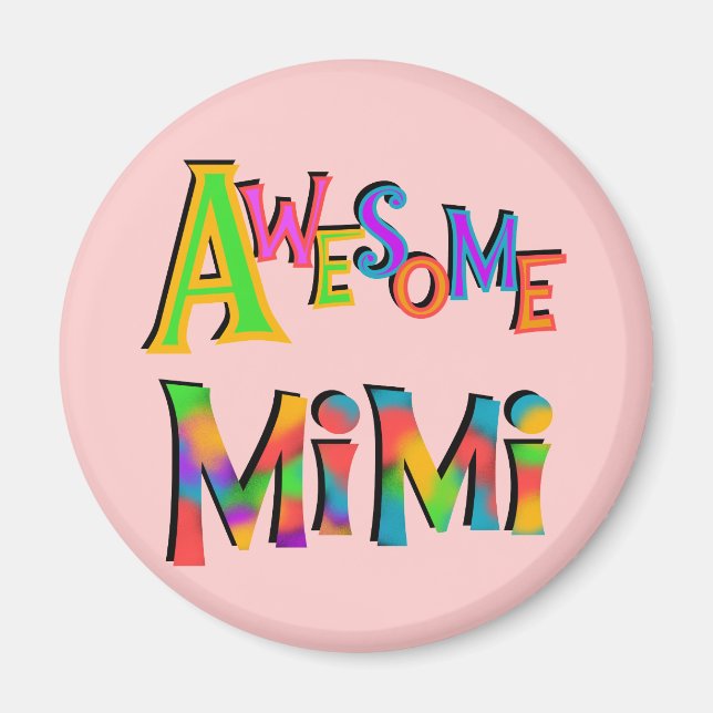 Awesome Mimi T-shirts and Gifts Magnet (Front)
