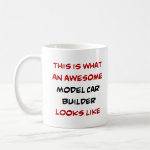 awesome model car builder coffee mug