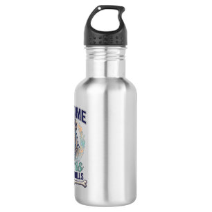 Awesome Moms Have Pitbulls Dog Bone Wreath 532 Ml Water Bottle