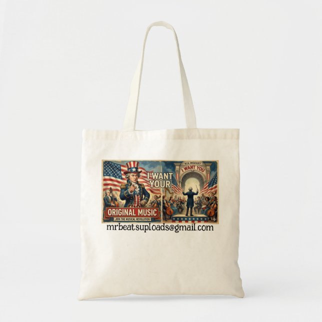 Awesome MrBeats HandBag! Tote Bag (Front)