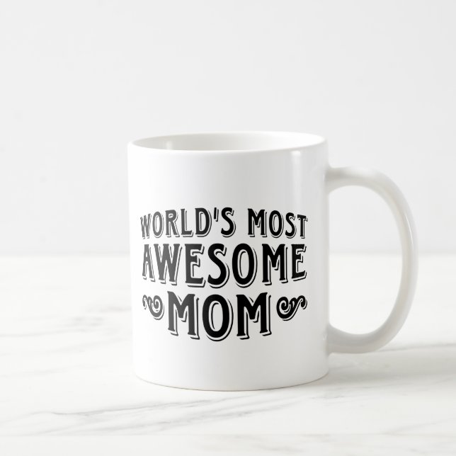 Awesome Mum Coffee Mug (Right)
