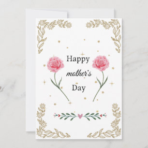 Awesome Mum Greeting Card Perfect for Mother's Day