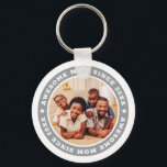 Awesome Mum Since 20XX Modern Simple Photo Key Ring<br><div class="desc">This simple and modern design is composed of serif typography and add a custom photo. Awesome Mum Since 20XX  circles the photo of your mum,  mother,  mama,  mum etc. This is a perfect gift for your Mum on her birthday,  mother's day,  christmas,  etc.</div>