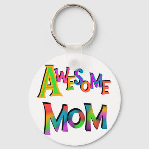 Awesome Mum T-shirts and Gifts Key Ring