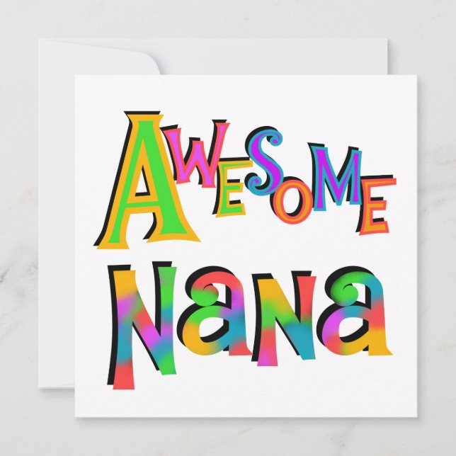 Awesome Nana T-shirts and Gifts (Front)