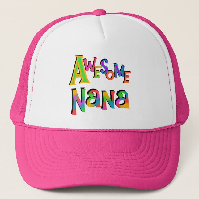 Awesome Nana T-shirts and Gifts Trucker Hat (Front)