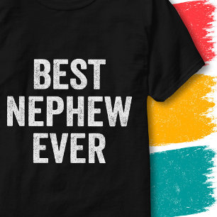 Awesome Nephew Retro Vintage Best Nephew Ever T-Shirt
