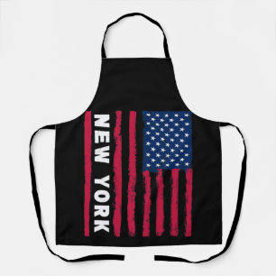 Awesome New York USA United States America America Apron