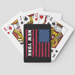 Awesome New York USA United States America America Playing Cards