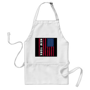 Awesome New York USA United States America America Standard Apron