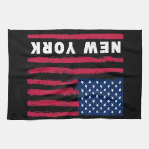 Awesome New York USA United States America America Tea Towel