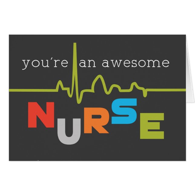 Awesome Nurse Appreciation on Nurses Day (Front Horizontal)