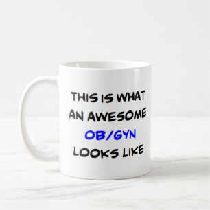 awesome ob/gyn coffee mug