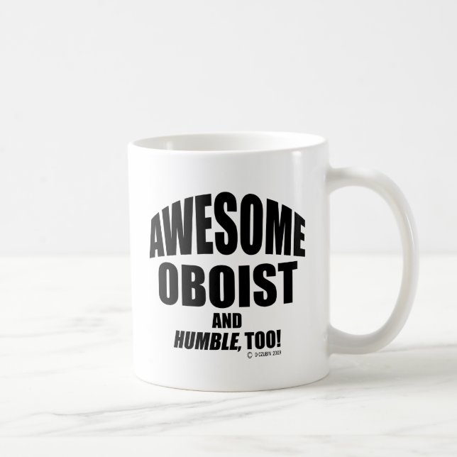 Awesome Oboist Coffee Mug (Right)