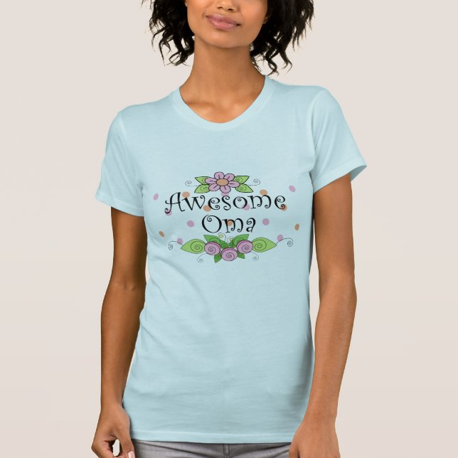 Awesome Oma T-Shirt (Front)