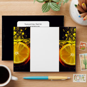 awesome Orange Party Envelope