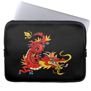Awesome Oriental Dragon Laptop Sleeve