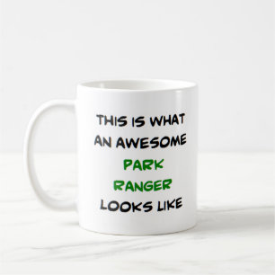 awesome park ranger coffee mug