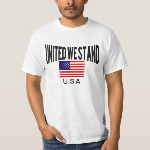 Awesome Patriotic united we stand T-Shirt