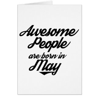 Awesome People are born in May