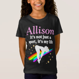 AWESOME PERSONALIZED GIRL DIVER T SHIRT