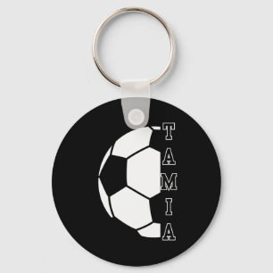 Awesome Personalized Name Soccer Ball Sports Kids  Key Ring