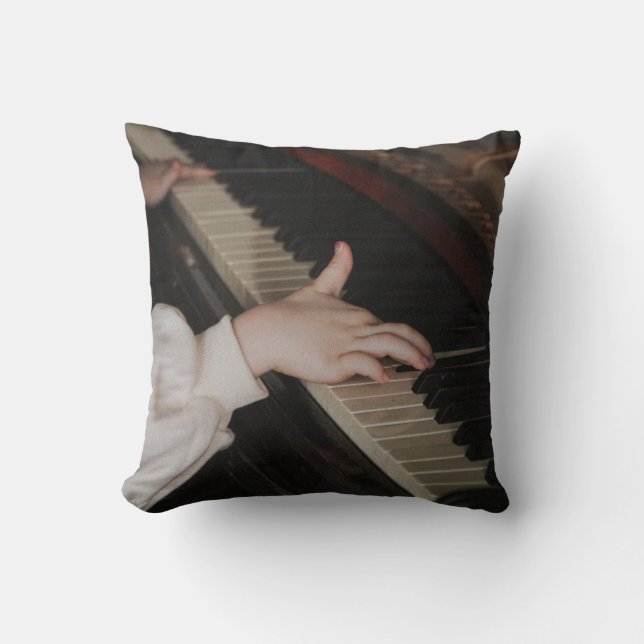 Awesome Piano Artwork Cushion (Front)