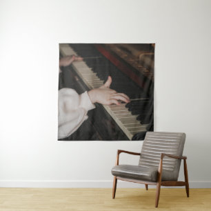 Awesome Piano Artwork Tapestry