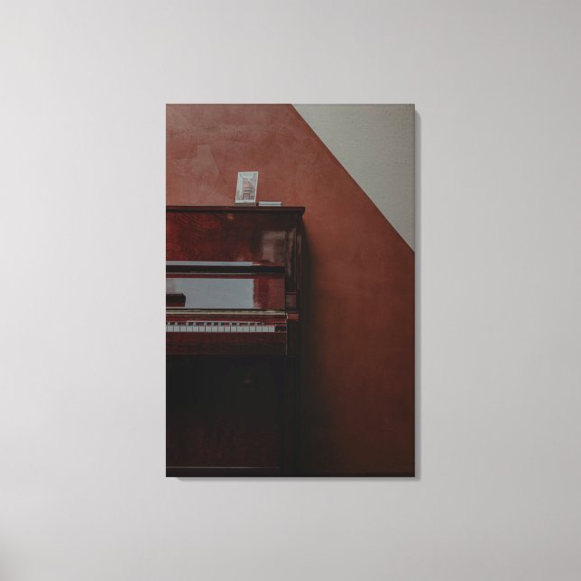 Awesome Piano Canvas Print (Front)