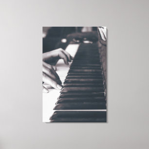 Awesome Piano Design Canvas Print