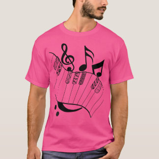 Awesome Piano Player Gift Shirt Piano Teacher Keyb