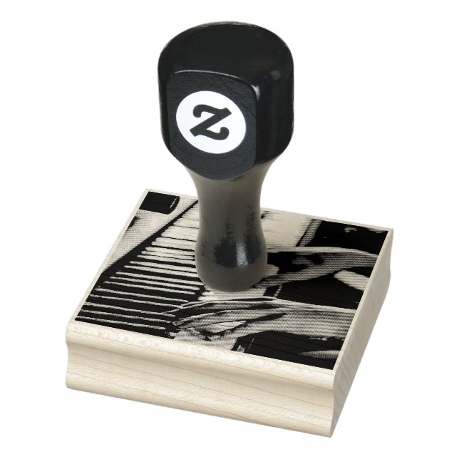 Awesome Piano Rubber Stamp (Stamp)