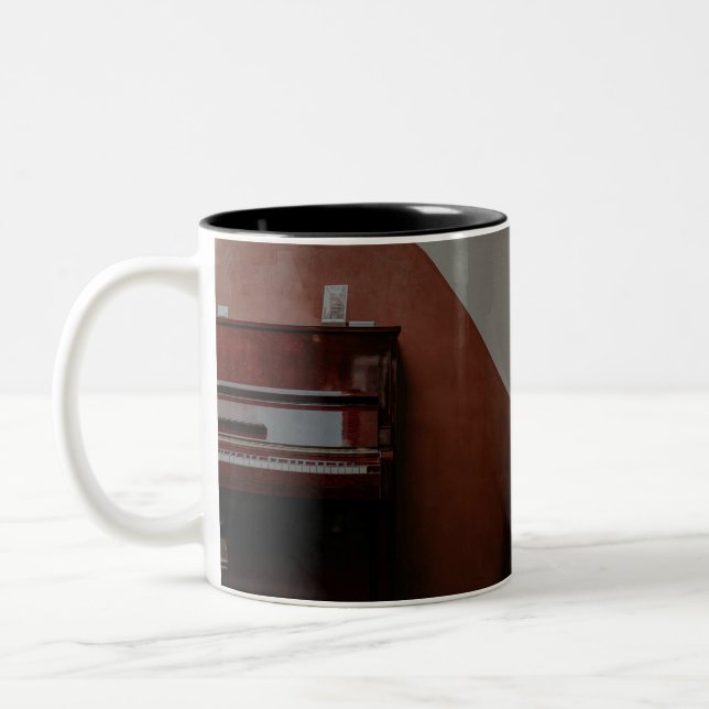 Awesome Piano Two-Tone Coffee Mug (Left)