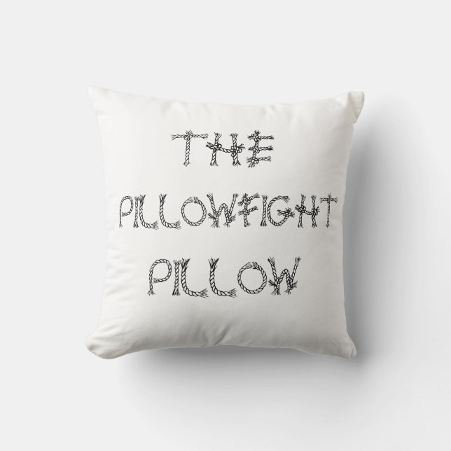 Awesome Pillowfight Pillow (Front)