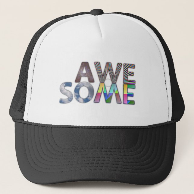 aWEsoME.png Trucker Hat (Front)