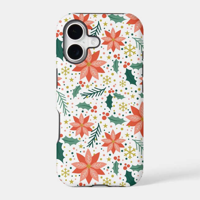 Awesome Poinsettia Pattern (Back)