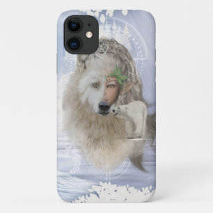 Awesome polarwolf with fairy, iPhone 11 case