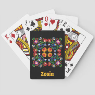🤩Awesome polish Folk Wycinanki Playing Cards