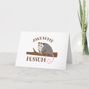 Awesome Possum Card