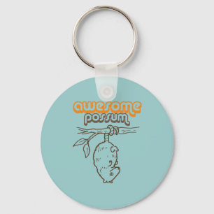 Awesome Possum Key Ring