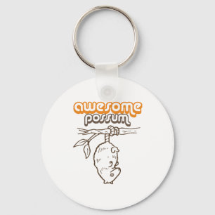 Awesome Possum Key Ring
