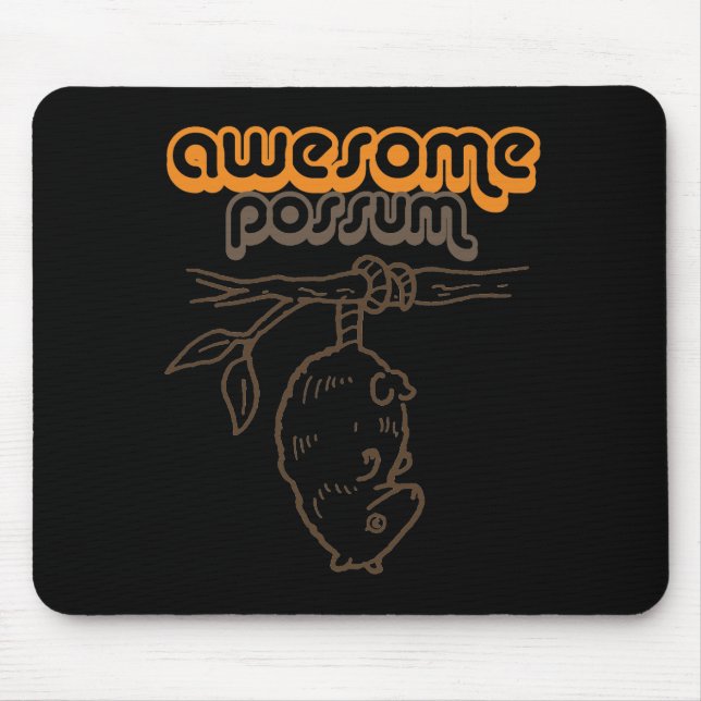 Awesome Possum Mouse Mat (Front)