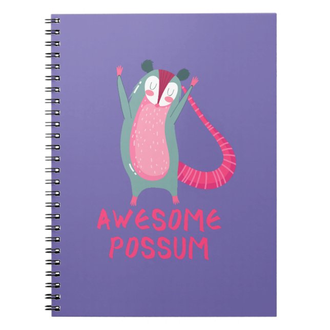 Awesome Possum Notebook (Front)