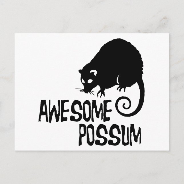 Awesome Possum Postcard (Front)