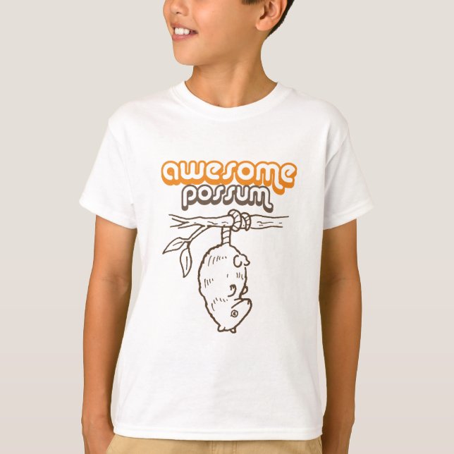 Awesome Possum T-Shirt (Front)