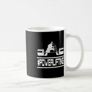 Awesome #powerlifting For Gym Rats And Powerlifter Coffee Mug