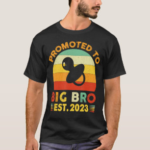 Awesome Promoted To Big Brother 2023 Big Bro 2023 T-Shirt