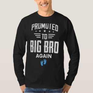 Awesome Promoted To Big Brother Again It's A Boy T-Shirt