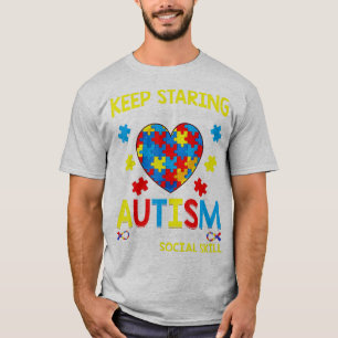 Awesome Puzzle Piece TShirt Autism Awareness for b