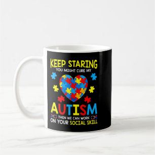 Awesome Puzzle Piece TShirt Autism Awareness for b Coffee Mug